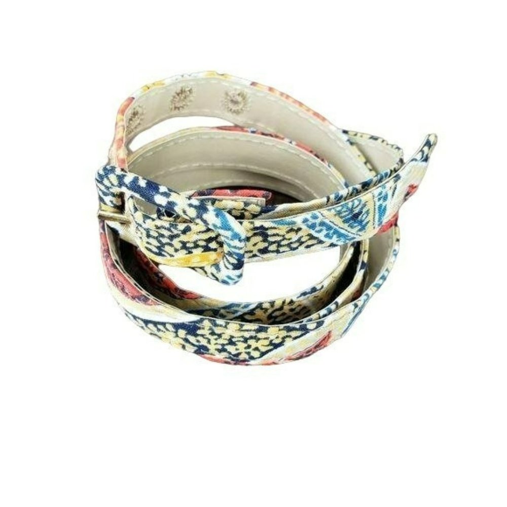 Nardis‎ 7048 Thin Floral Printed Boho Work Business Women’s Belt